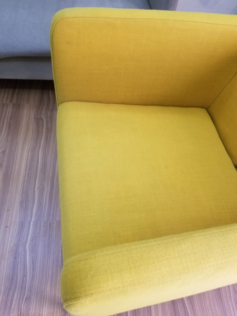 Sofa cleaning after - professionally cleaned sofa with stains removed by Al Haya in Dubai - Job 4