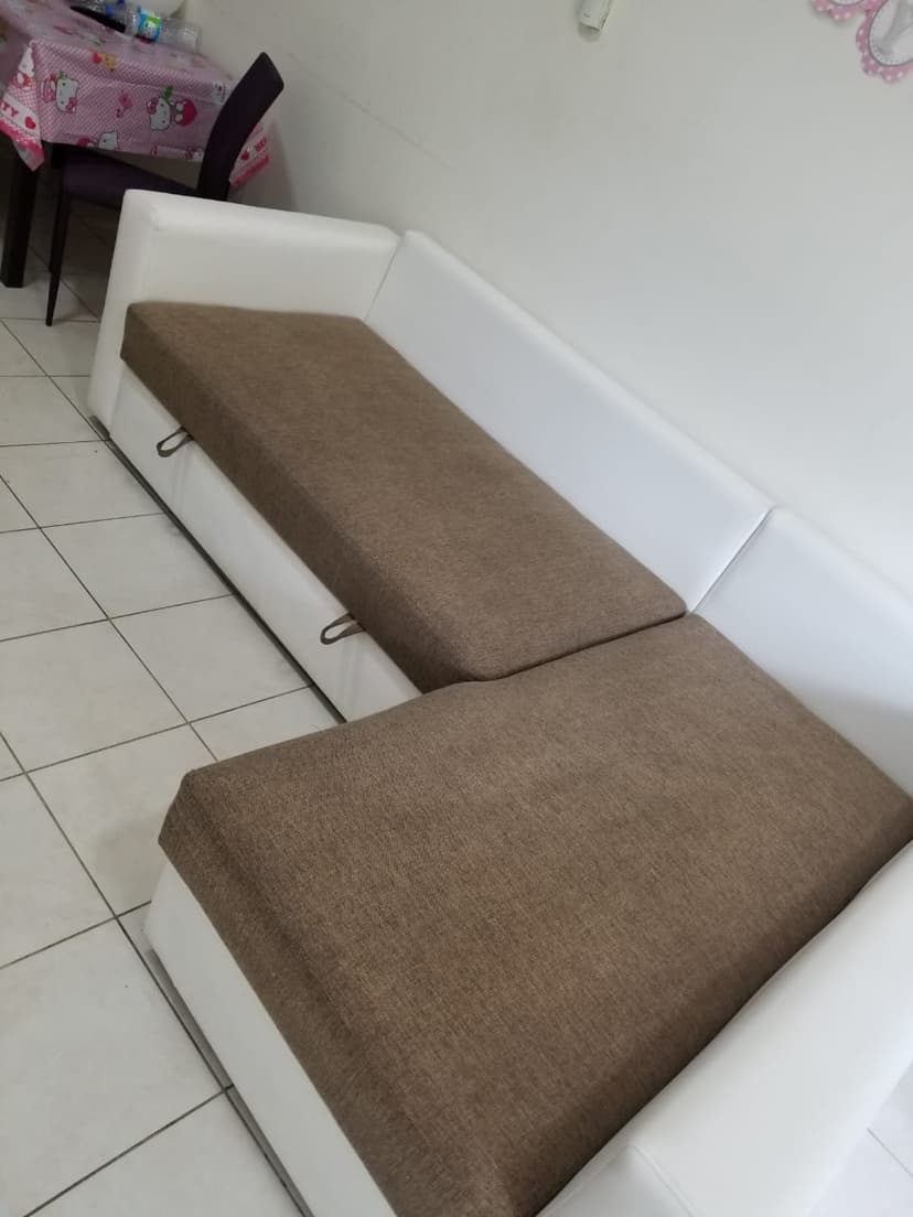 Sofa cleaning after - professionally cleaned sofa with stains removed by Al Haya in Dubai - Job 5
