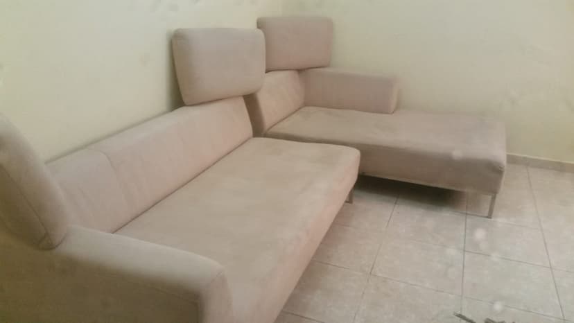 Sofa cleaning after - professionally cleaned sofa with stains removed by Al Haya in Dubai - Job 6