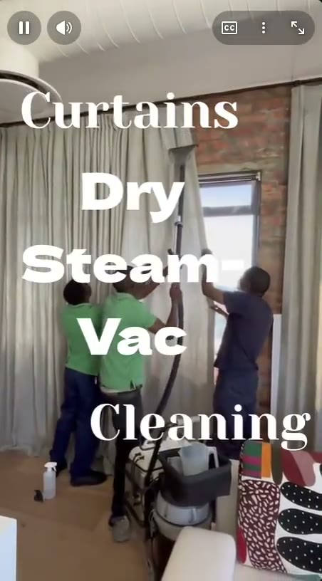 Curtain Dry Steam Vac Cleaning Dubai — On-Site Professional Service